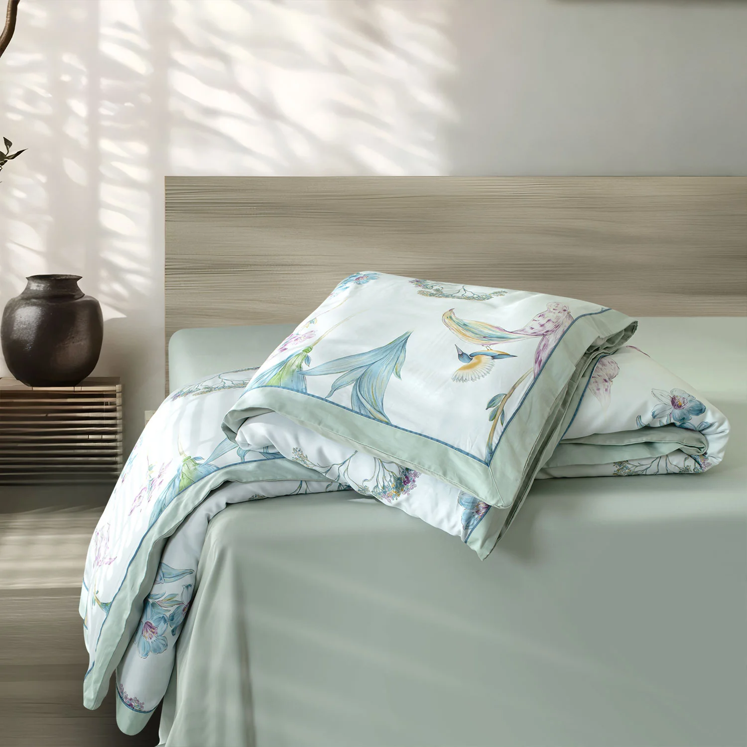 Green House Bamboo Bedding Set - 6 Pcs Set - Image 117