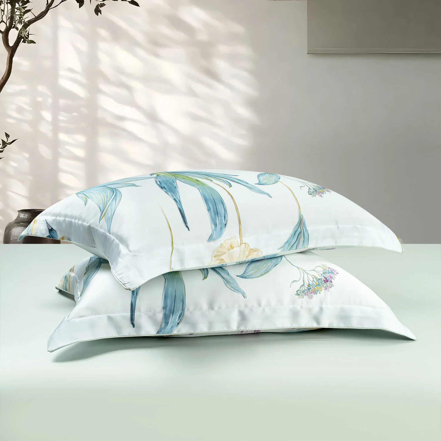 Green House Bamboo Bedding Set - 6 Pcs Set - Image 119