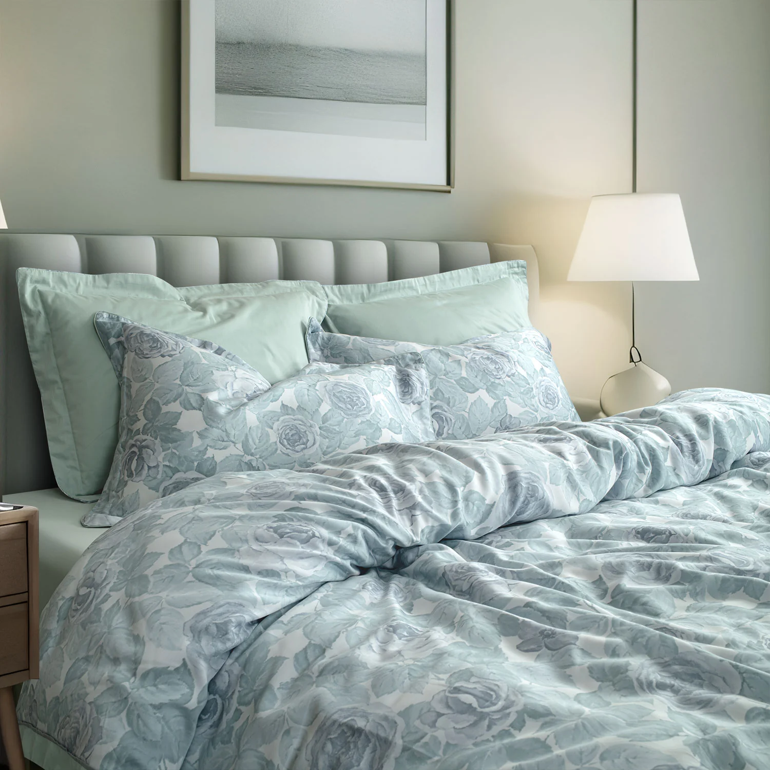 Green House Bamboo Bedding Set - 6 Pcs Set - Image 122