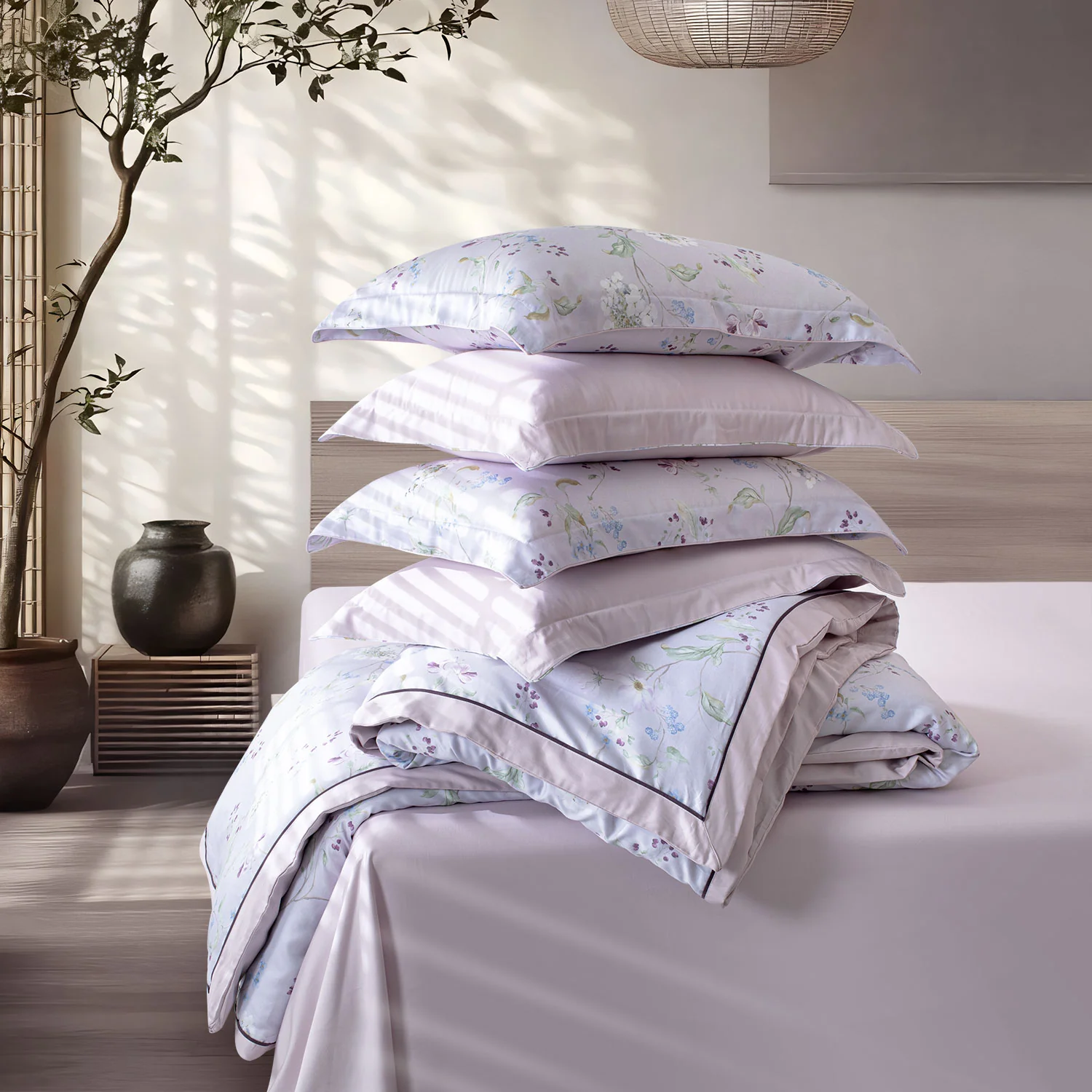Green House Bamboo Bedding Set - 6 Pcs Set - Image 135