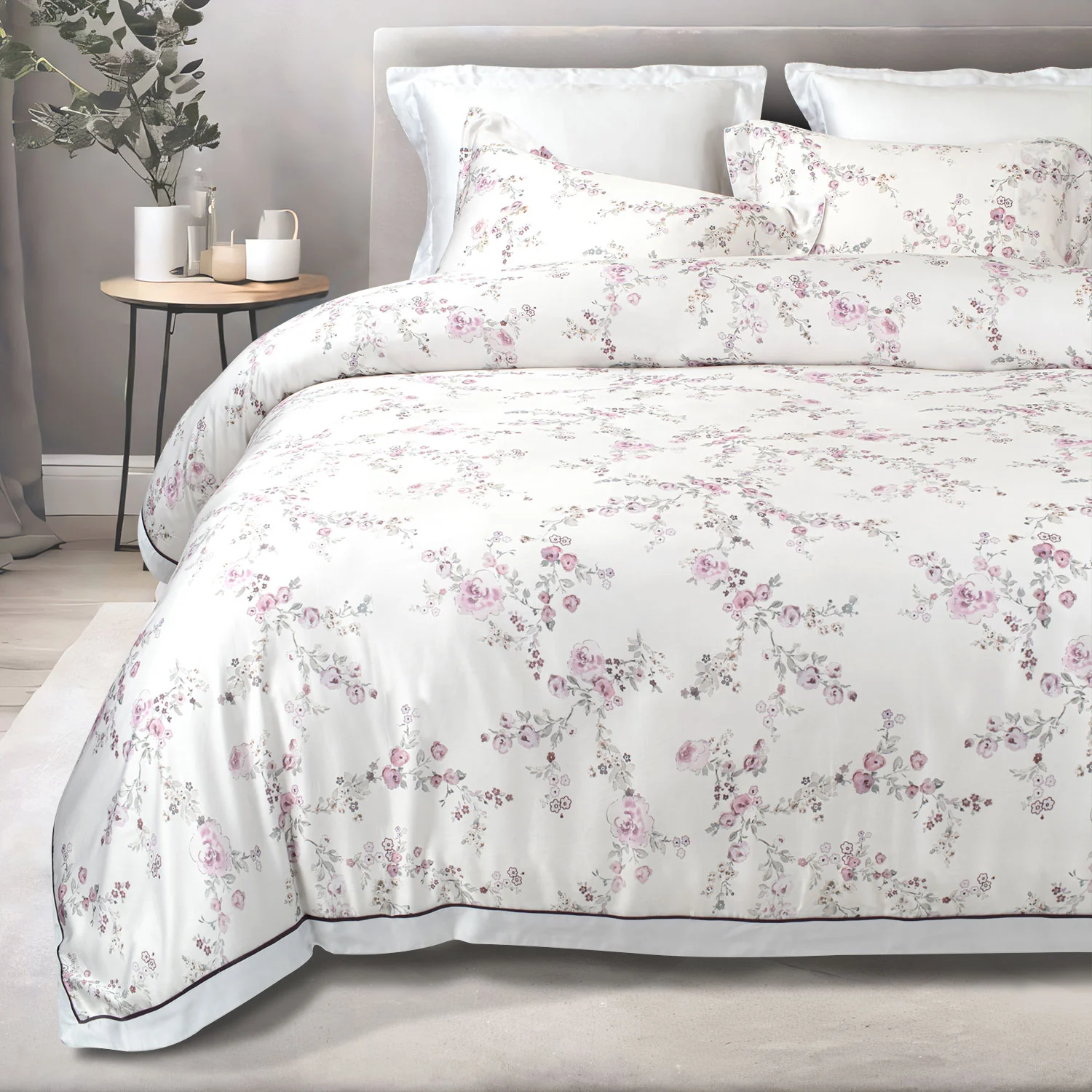 Green House Bamboo Bedding Set - 6 Pcs Set - Image 151