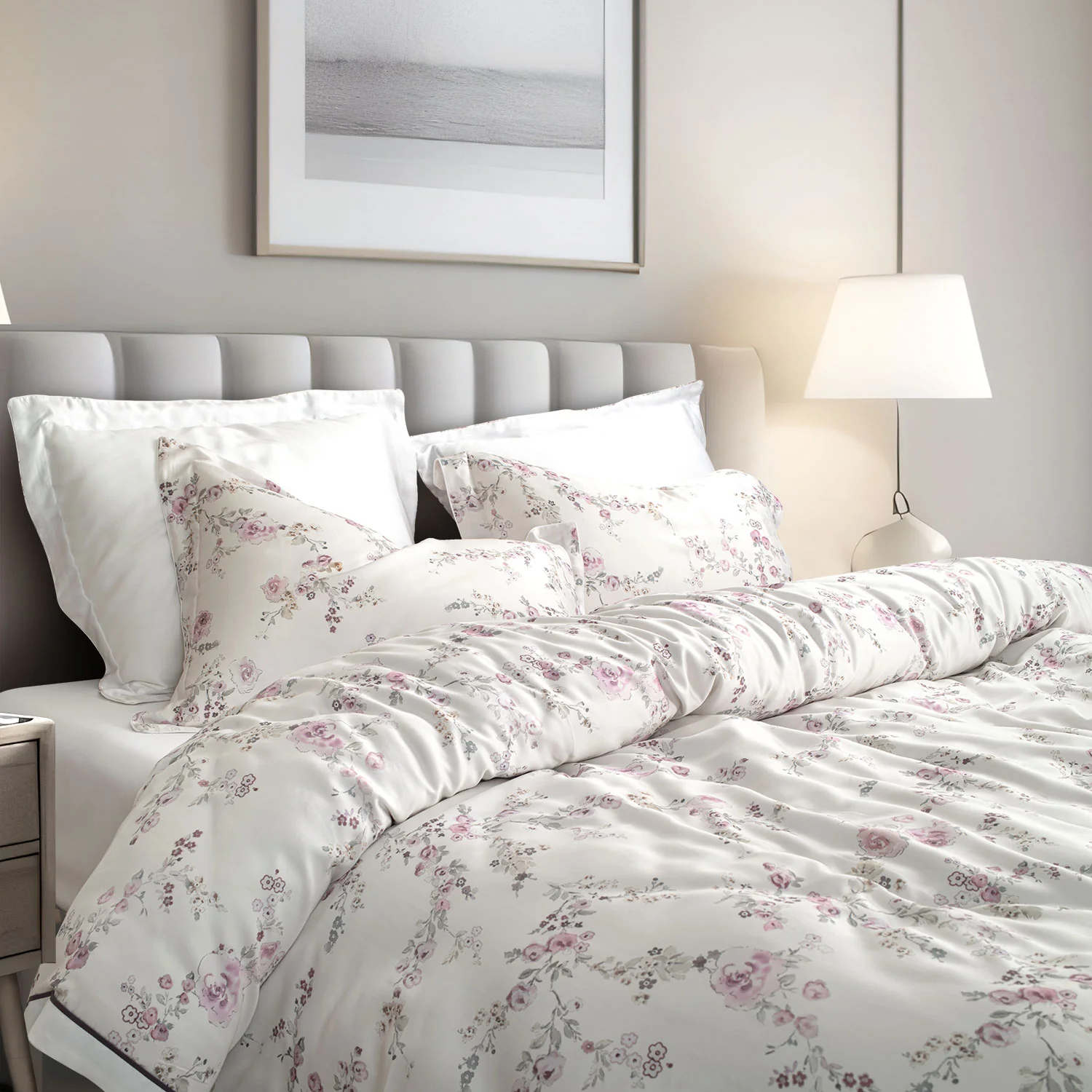 Green House Bamboo Bedding Set - 6 Pcs Set - Image 152