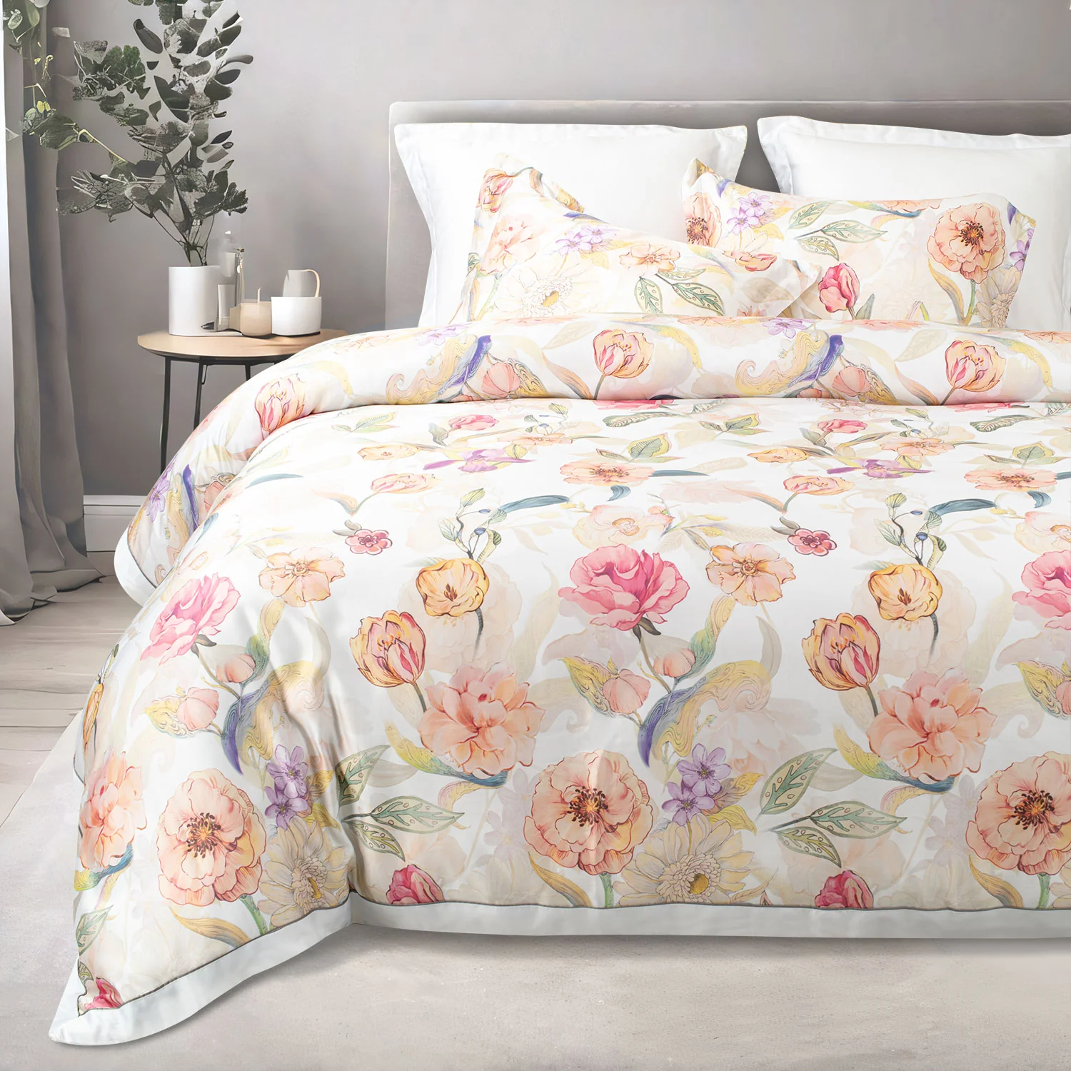 Green House Bamboo Bedding Set - 6 Pcs Set - Image 157