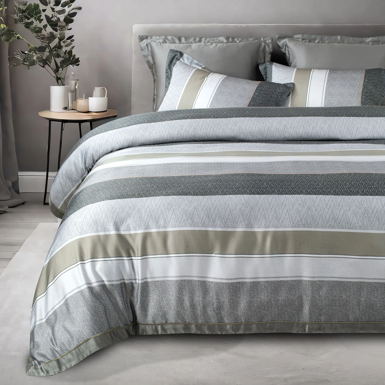 Green House Bamboo Bedding Set - 6 Pcs Set - Image 163