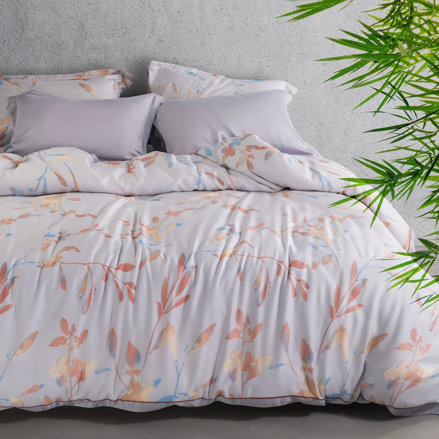 Green House Bamboo Bedding Set - 6 Pcs Set - Image 183