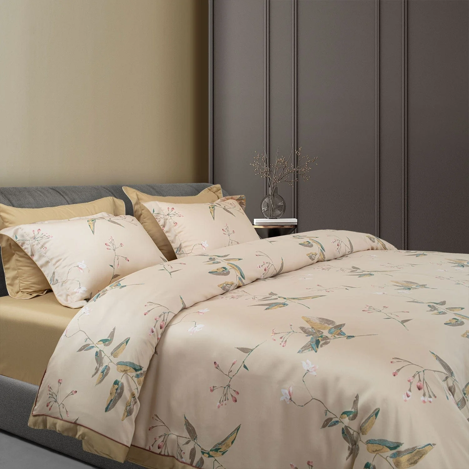 Green House Bamboo Bedding Set - 6 Pcs Set - Image 32