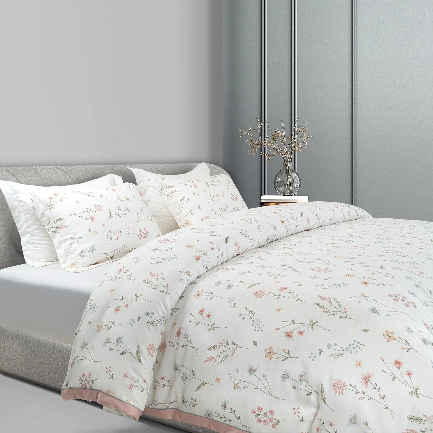 Green House Bamboo Bedding Set - 6 Pcs Set - Image 43