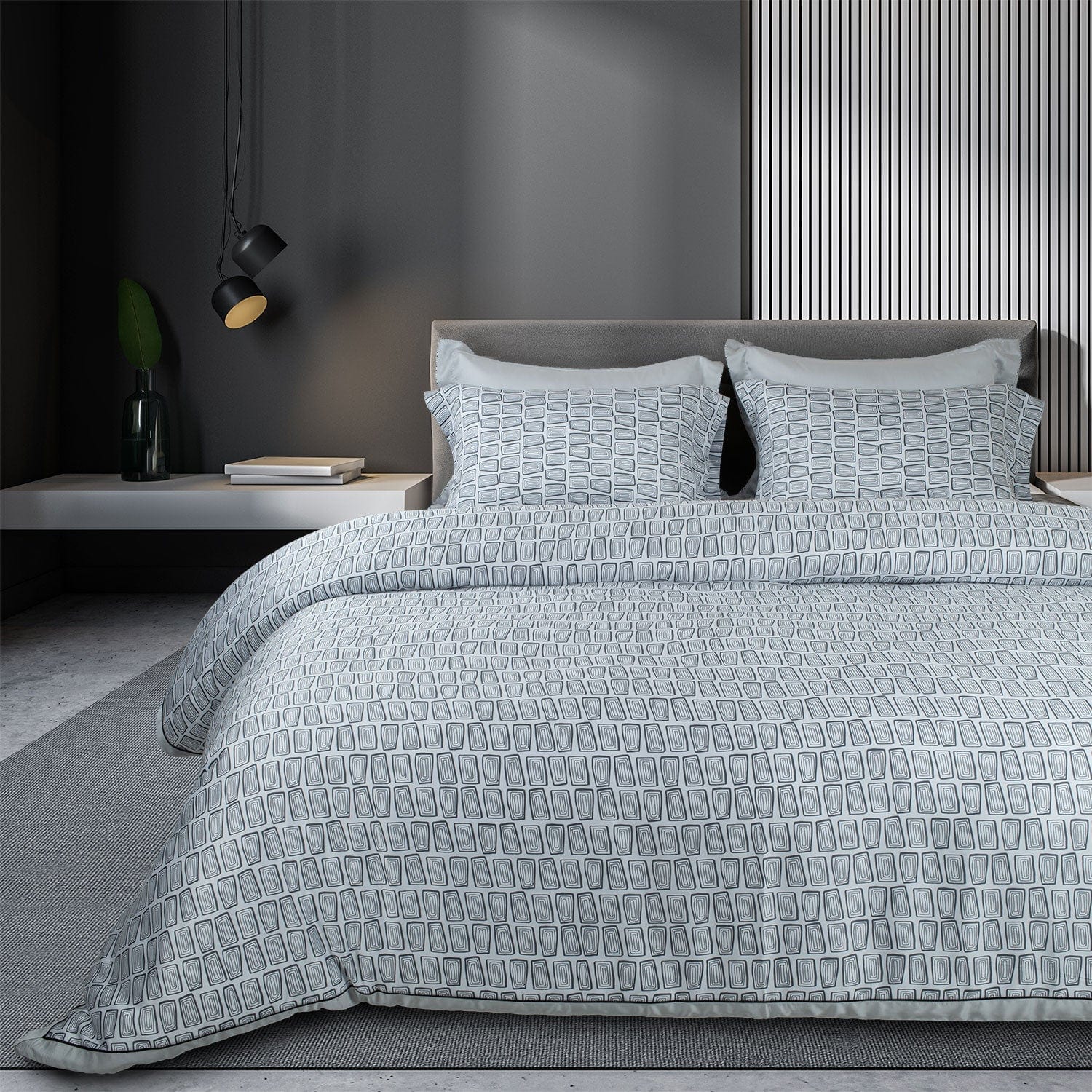 Green House Bamboo Bedding Set - 6 Pcs Set - Image 48