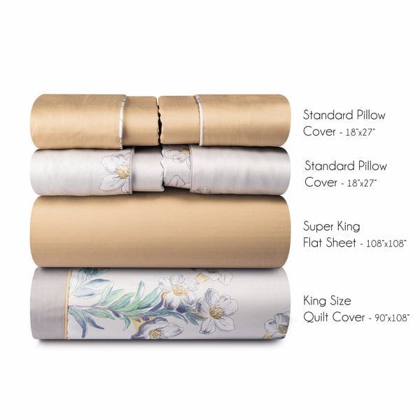 Green House Bamboo Bedding Set - 6 Pcs Set - Image 73