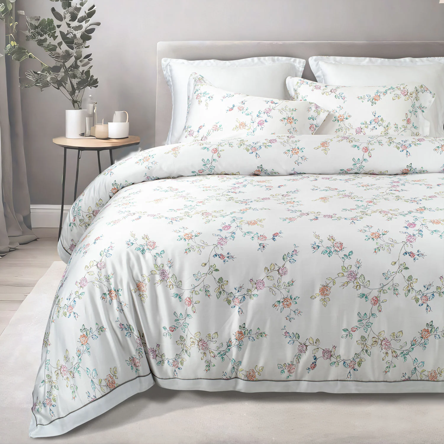 Green House Bamboo Bedding Set - 6 Pcs Set - Image 75