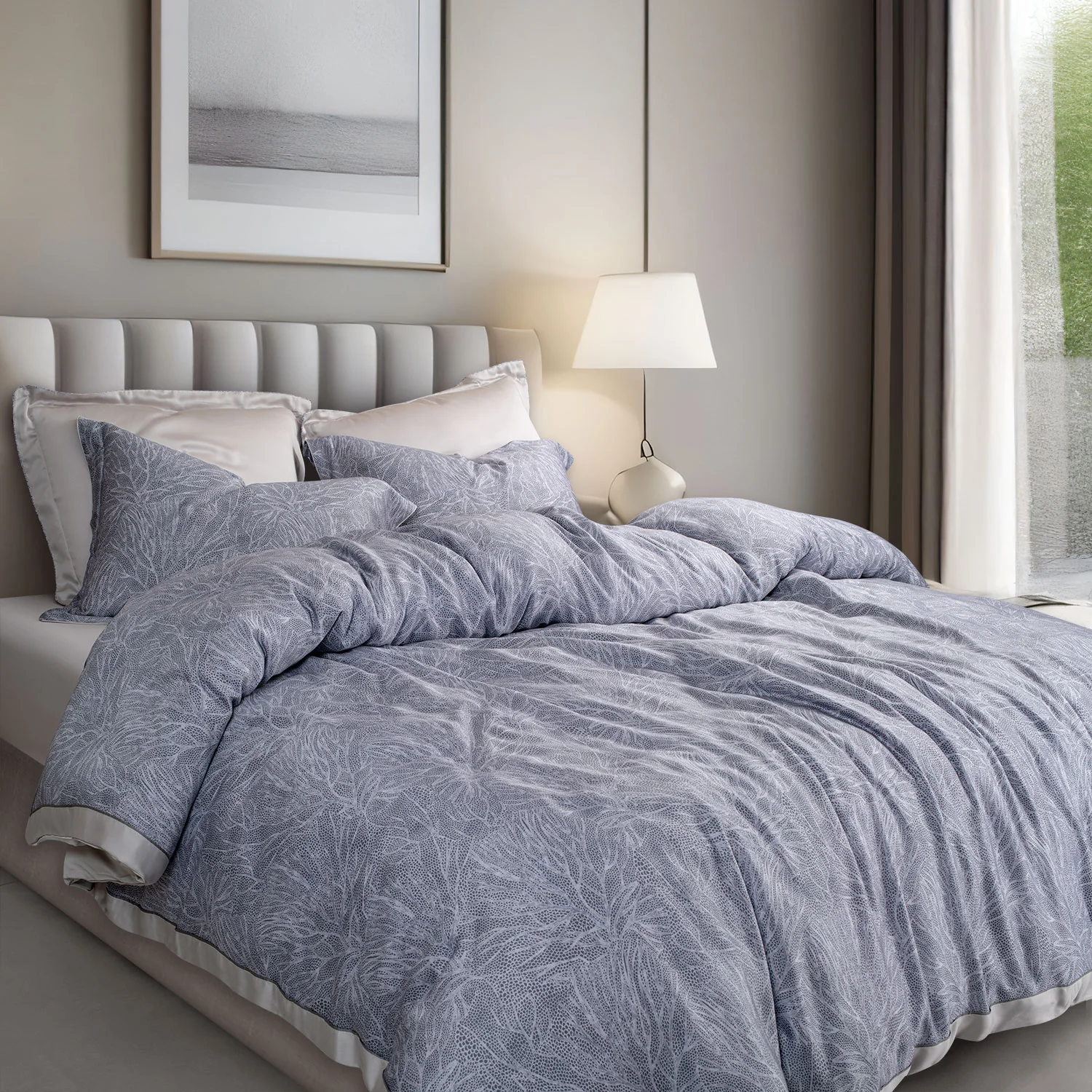 Green House Bamboo Bedding Set - 6 Pcs Set - Image 85