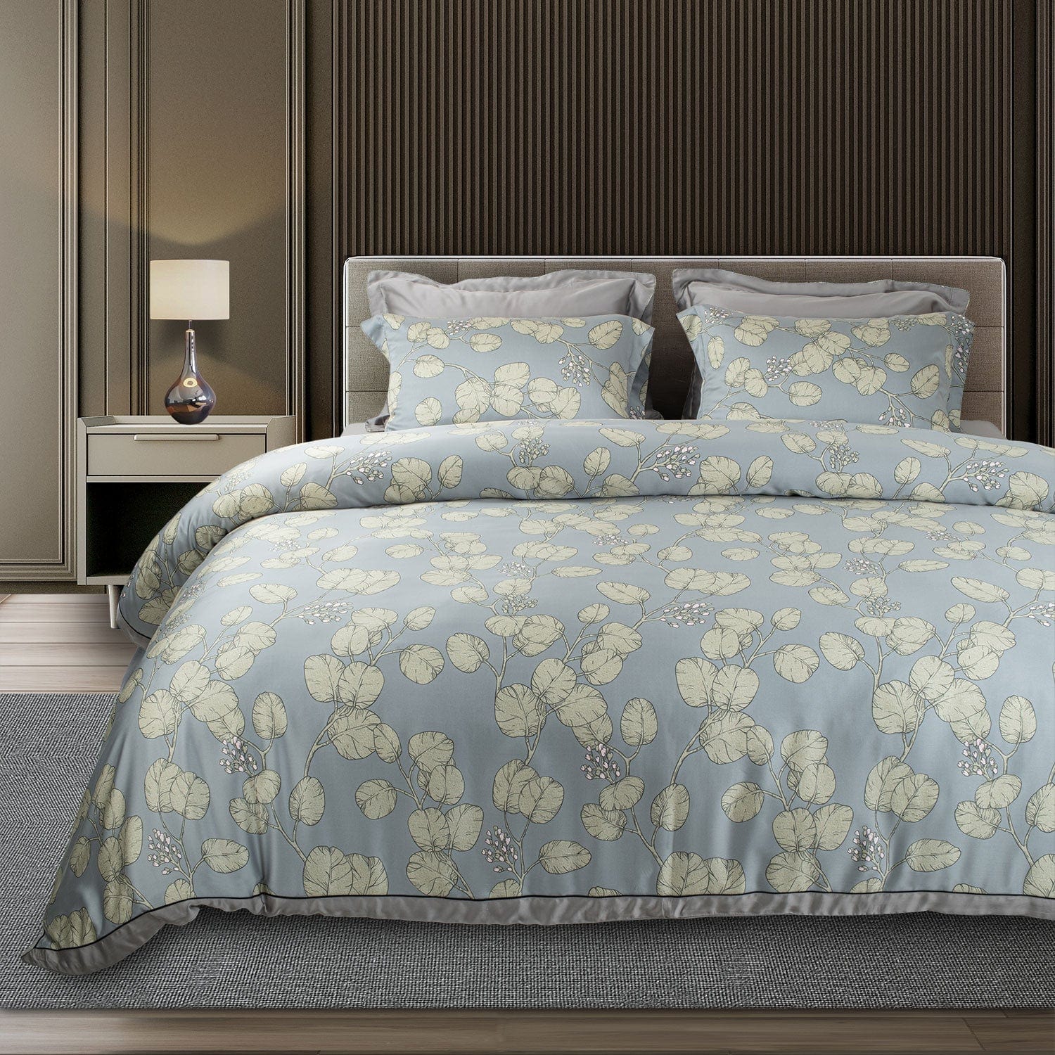 Green House Bamboo Bedding Set - 6 Pcs Set - Image 9