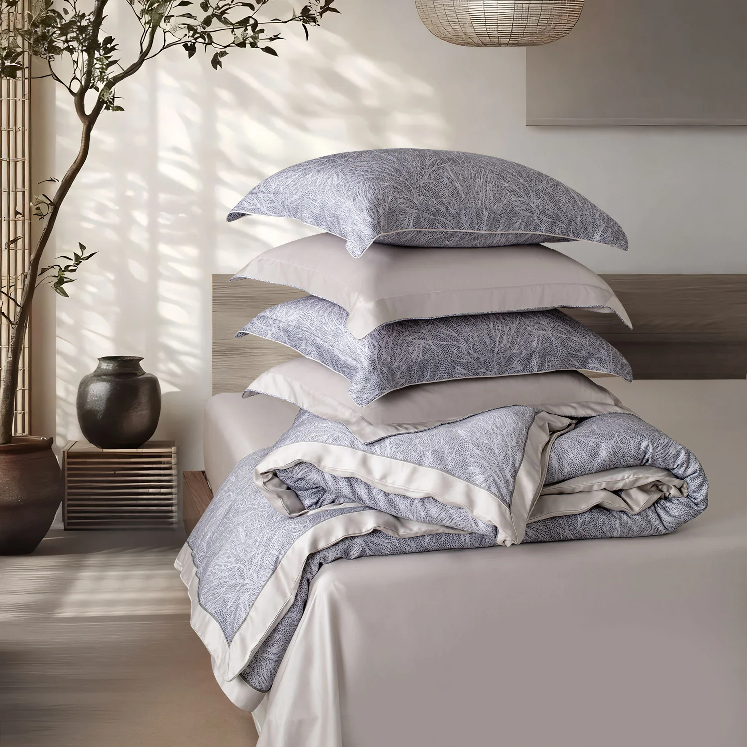 Green House Bamboo Bedding Set - 6 Pcs Set - Image 90