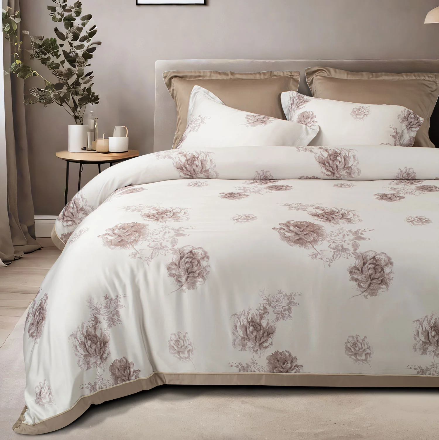 Green House Bamboo Bedding Set - 6 Pcs Set - Image 91