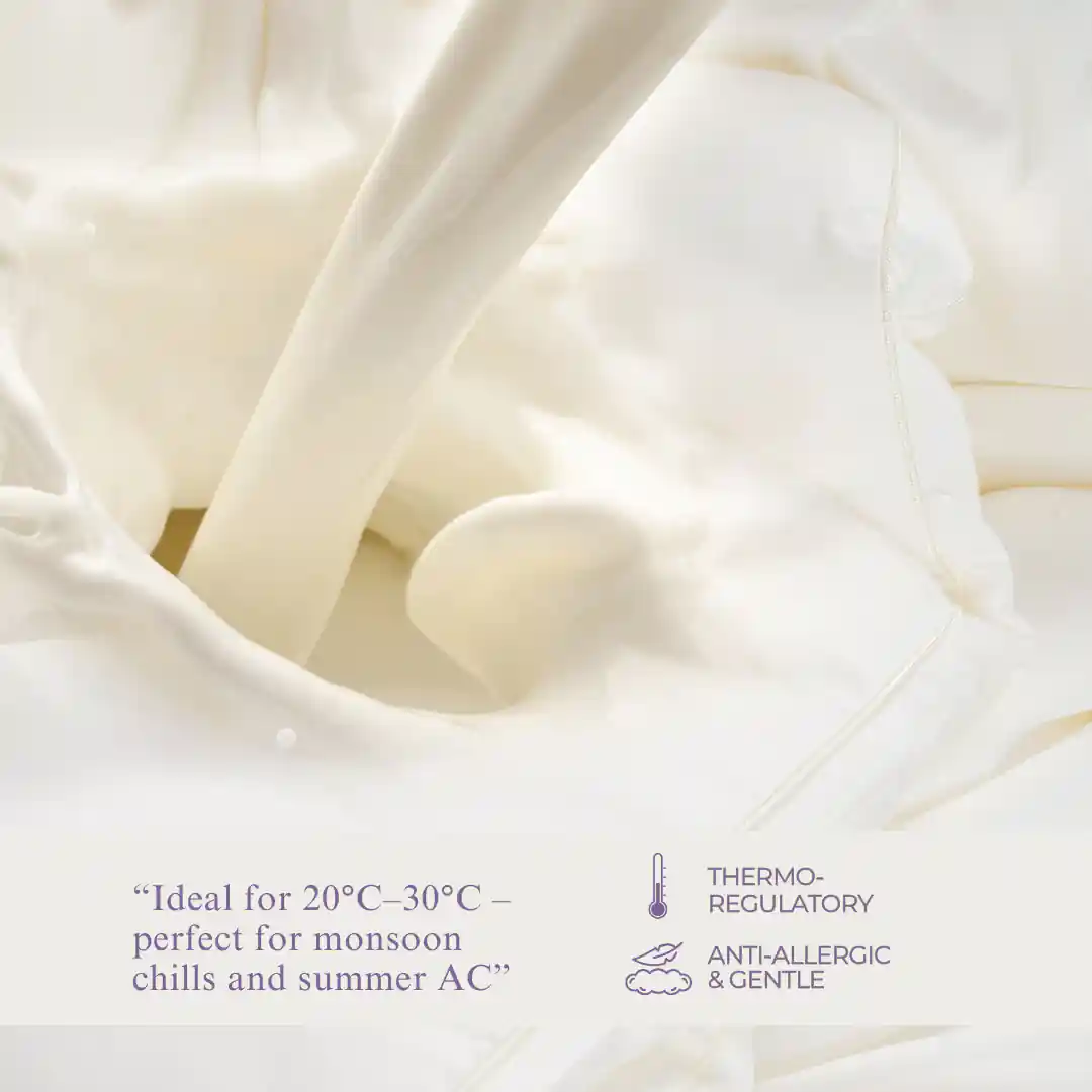 Milk Quilt – Humid Summers & Monsoons - 200 GSM - Image 5