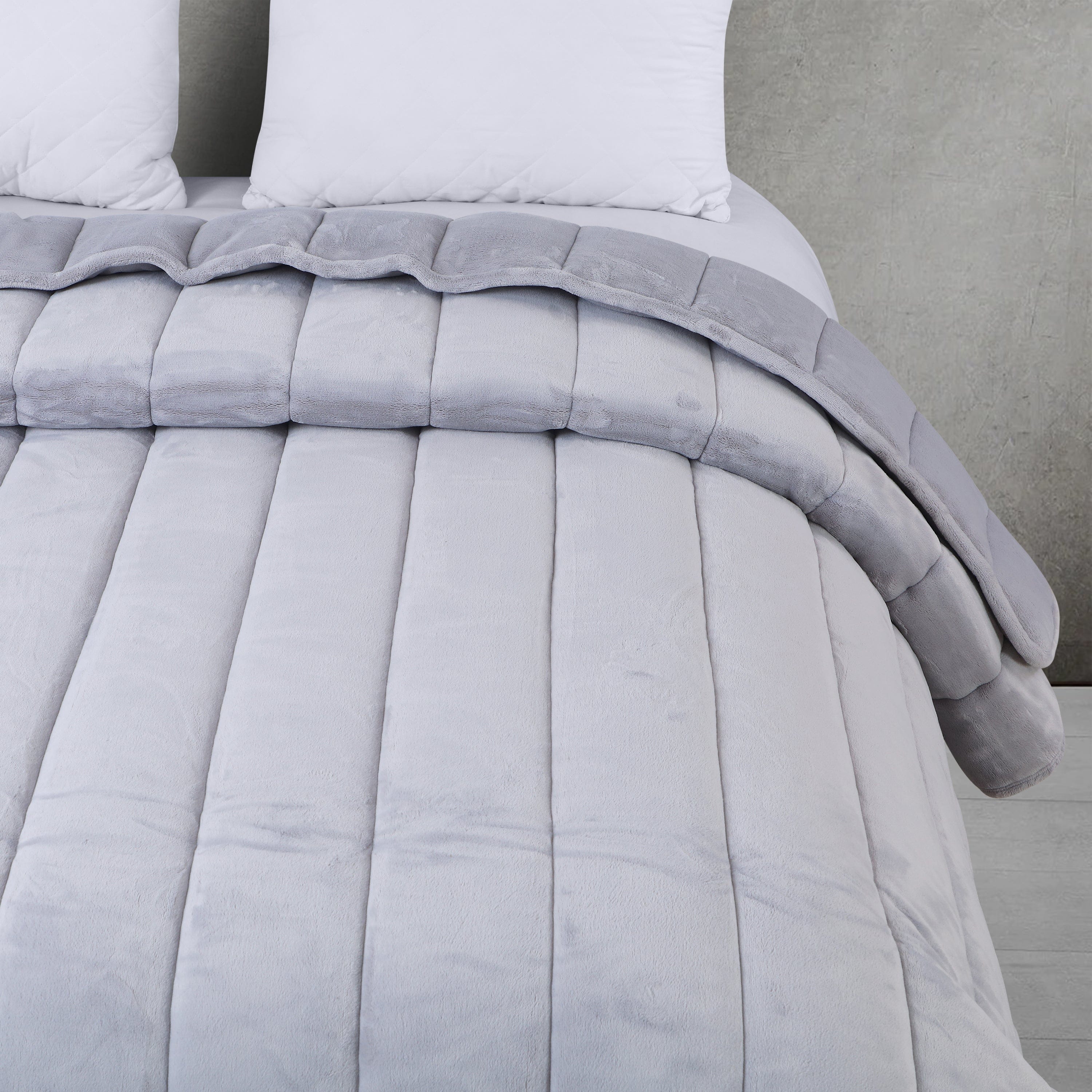 Reversible Extreme Winter Quilt - Moon Walker - Ultra Soft Arctic Polar Fleece - Image 12