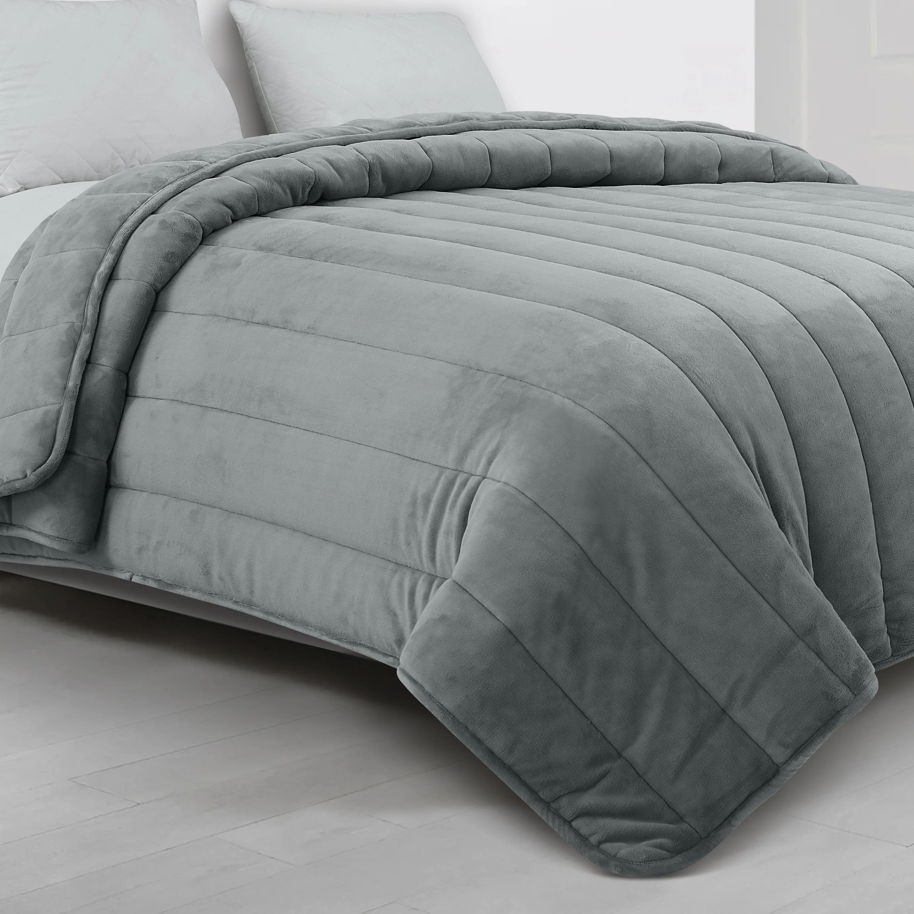 Reversible Extreme Winter Quilt - Moon Walker - Ultra Soft Arctic Polar Fleece - Image 18