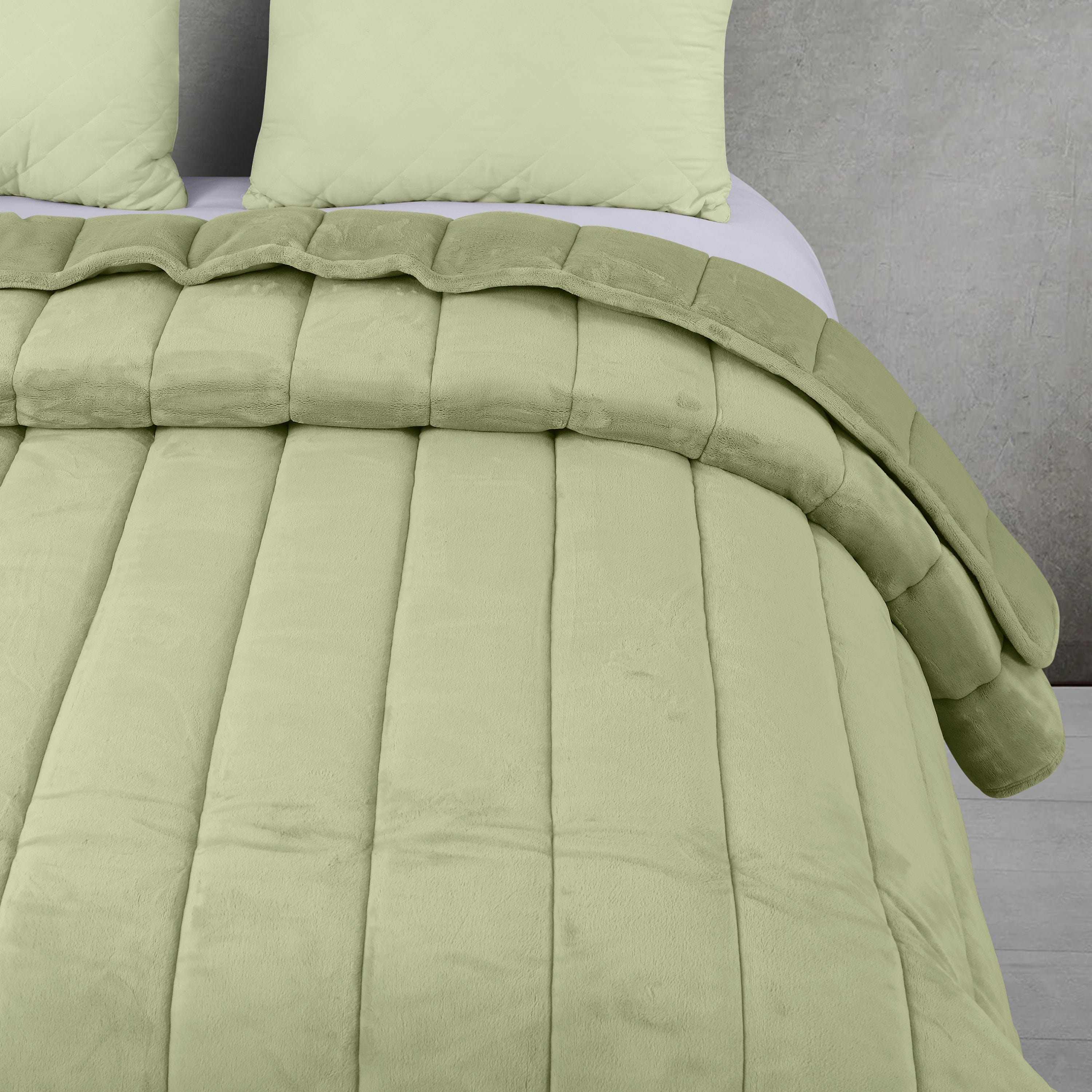 Reversible Extreme Winter Quilt - Moon Walker - Ultra Soft Arctic Polar Fleece - Image 5