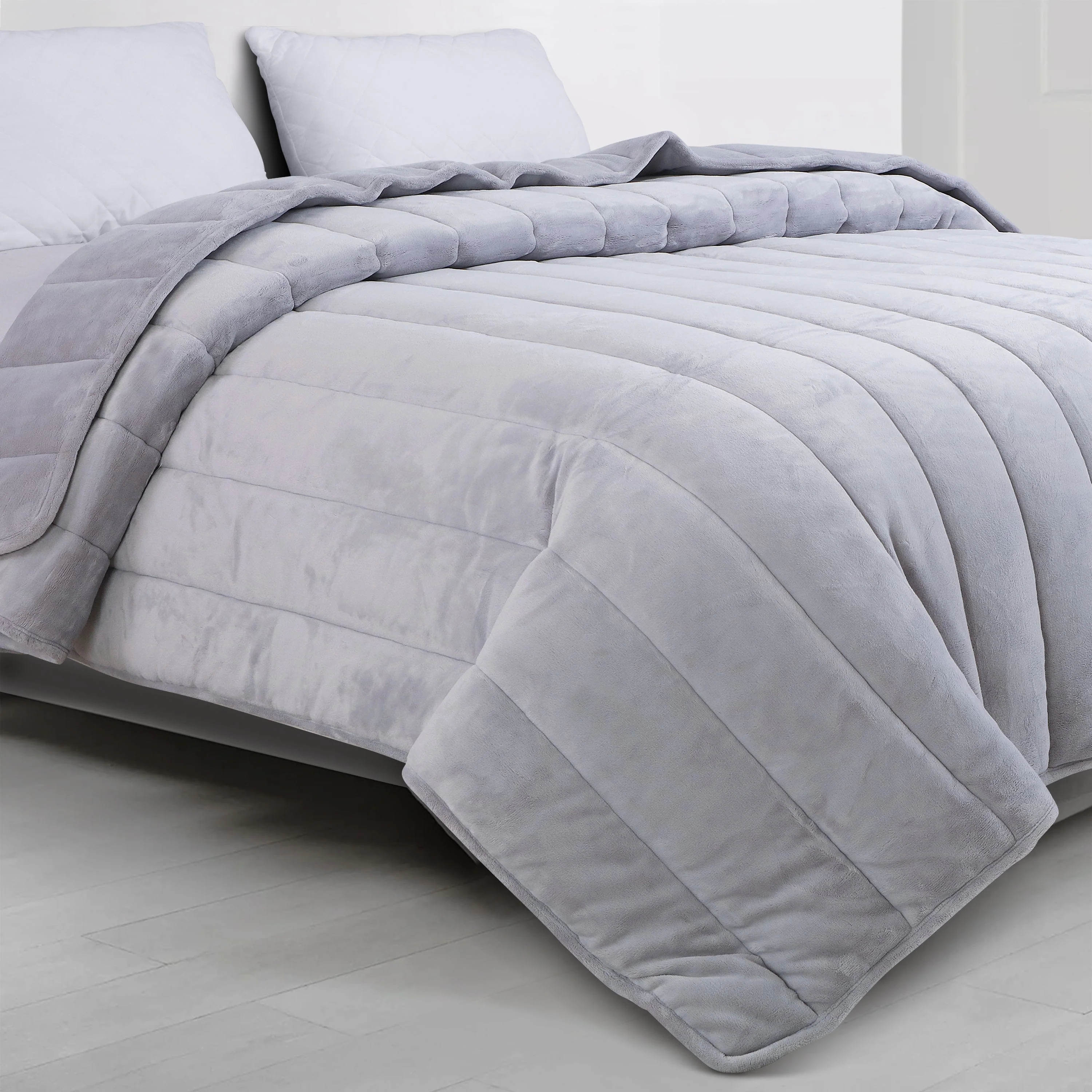 Reversible Extreme Winter Quilt - Moon Walker - Ultra Soft Arctic Polar Fleece - Image 8