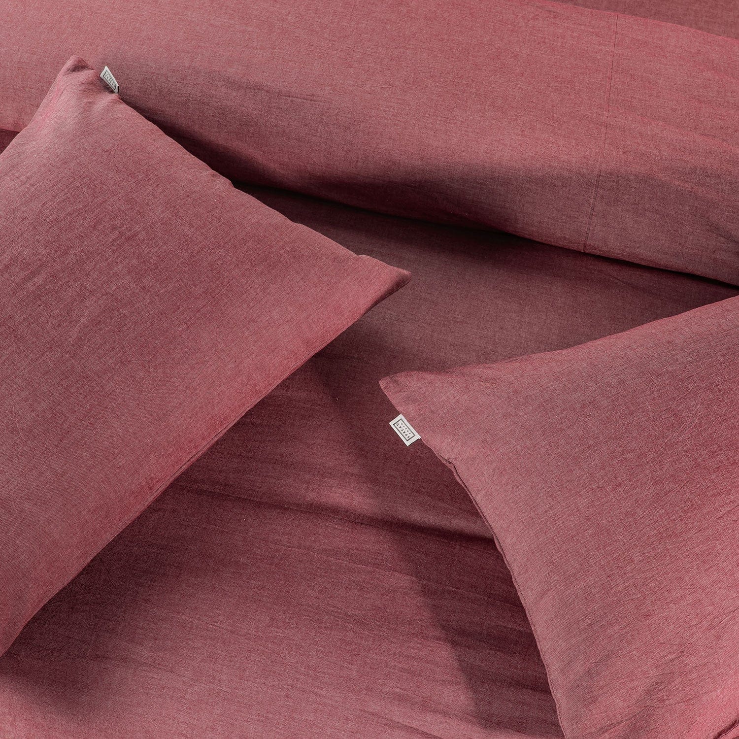 Pre Washed 100 %  Cotton Flex Breathable Solid Bedding | 100 % Cotton Bedding  Set - Image 5