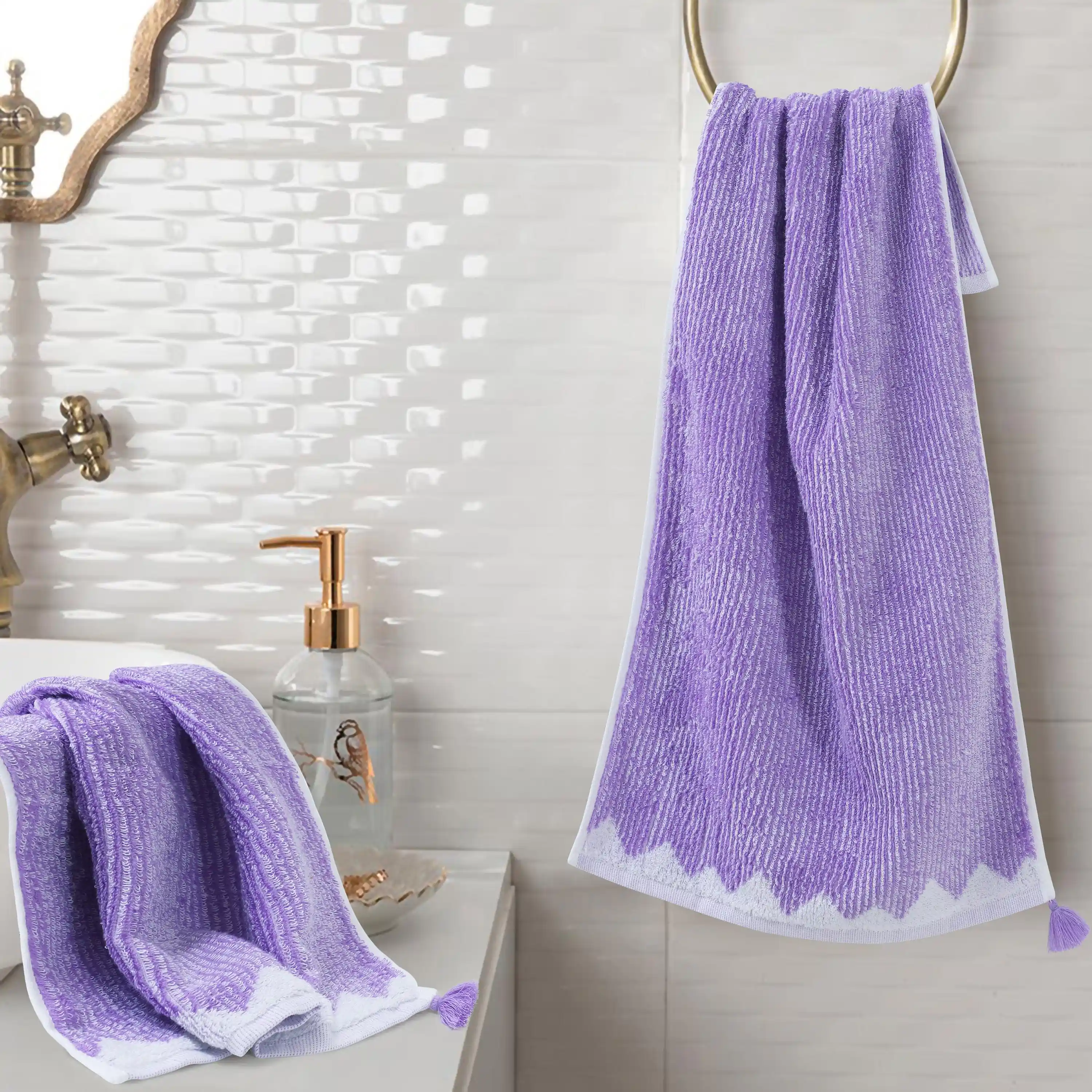 100% Cotton Premium Bath Towels - 207 - Image 11