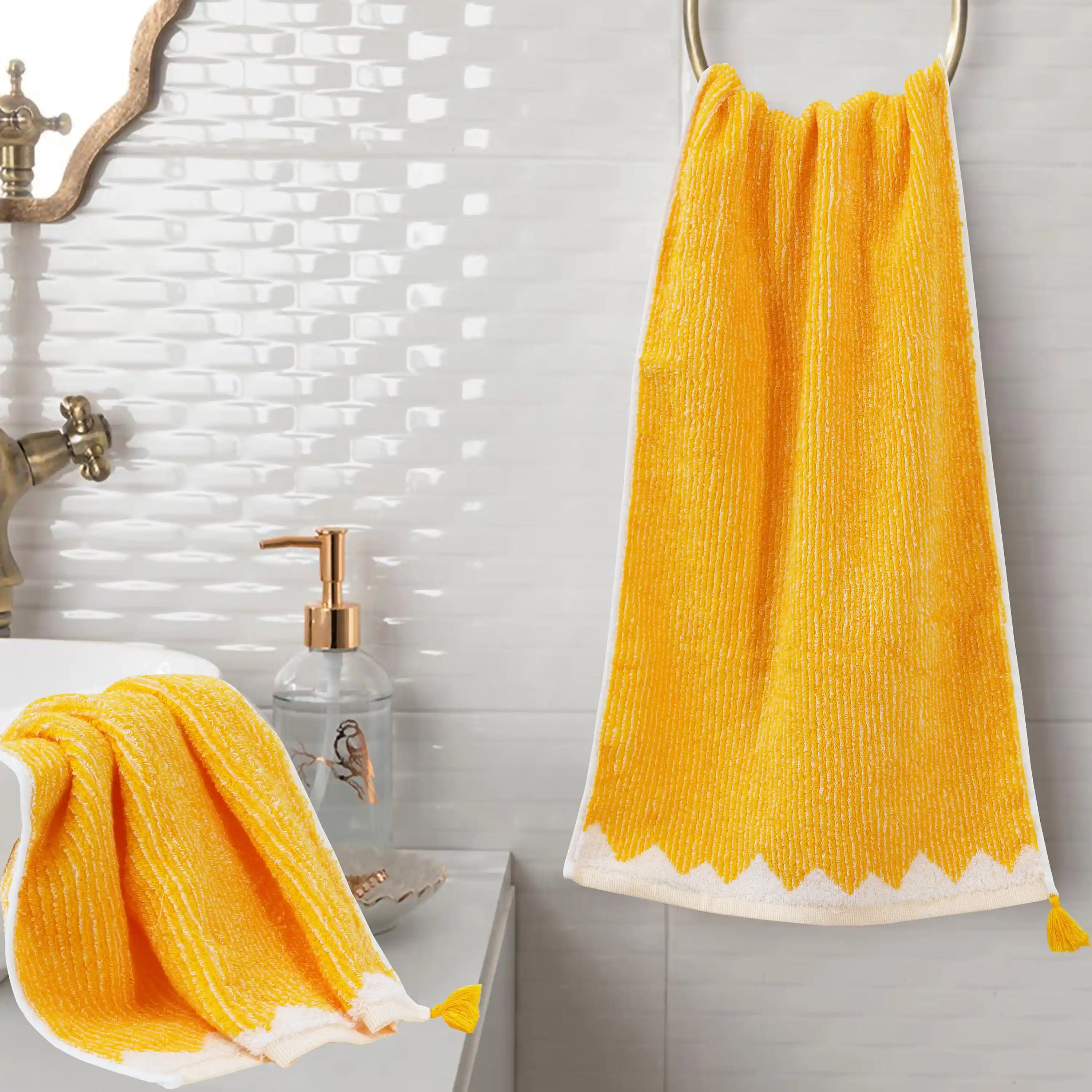 100% Cotton Premium Bath Towels - 207 - Image 15