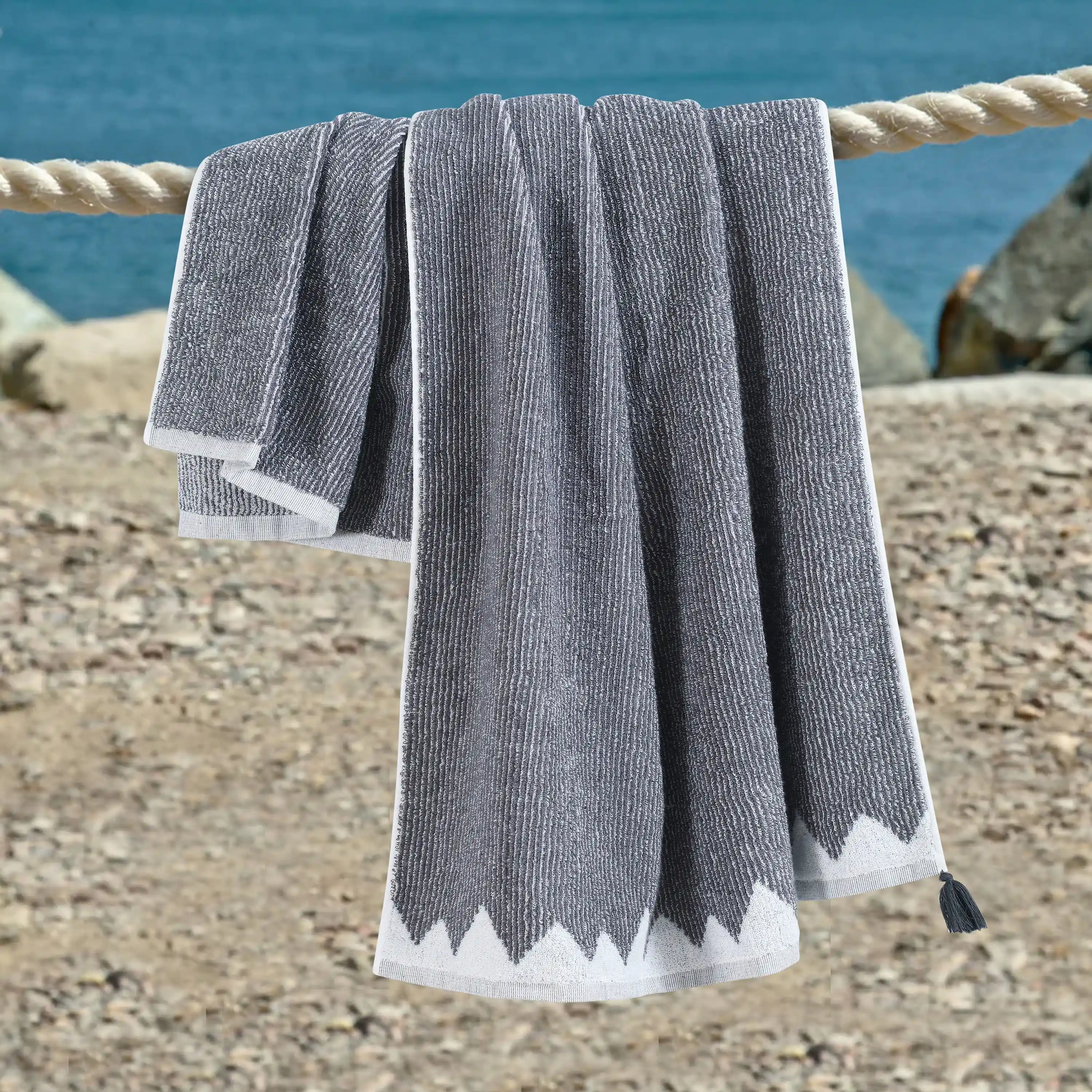 100% Cotton Premium Bath Towels - 207 - Image 5