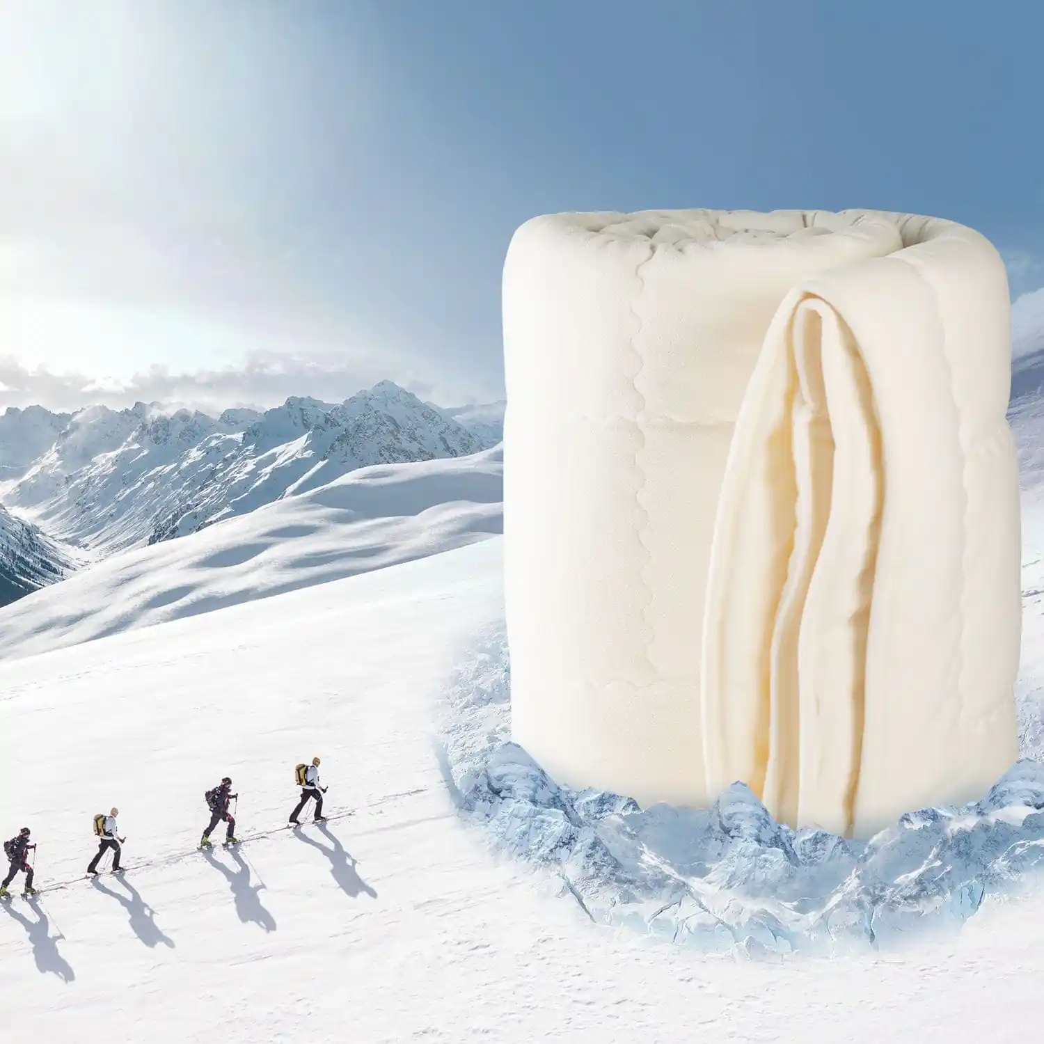 Arctic Polar Fleece Premium Extreme Winter Quilt - 700 GSM - Image 3