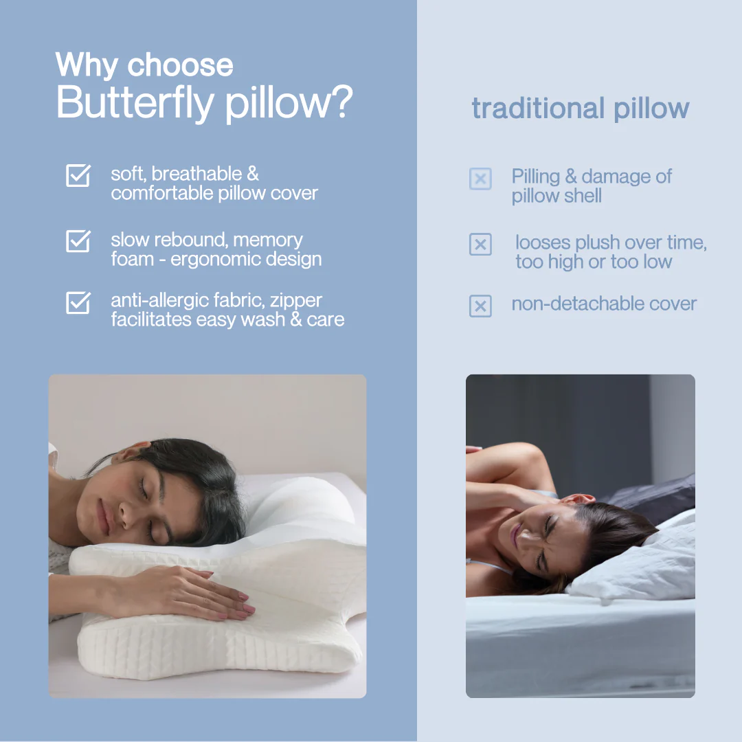 Pressure Relief Butterfly Pillow - Image 3