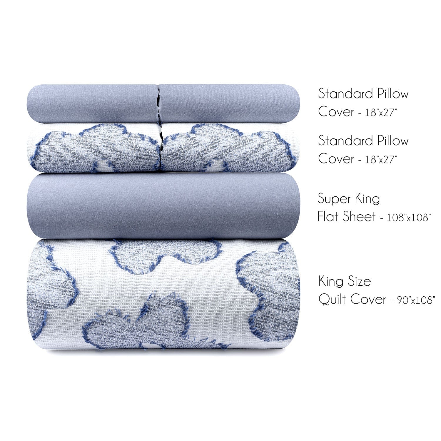 Salt And Pepper | Cotton Bedding Set - Image 24