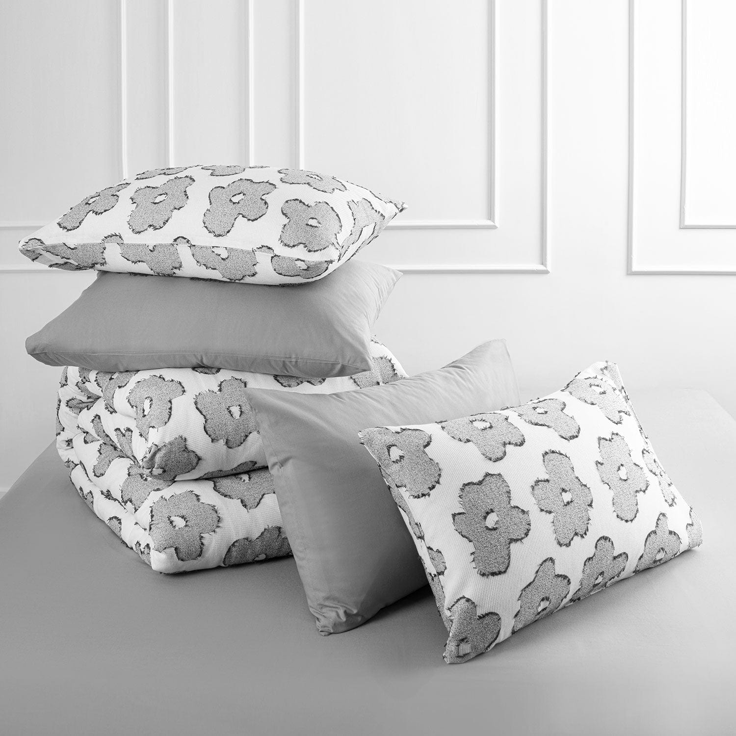 Salt And Pepper | Cotton Bedding Set - Image 42