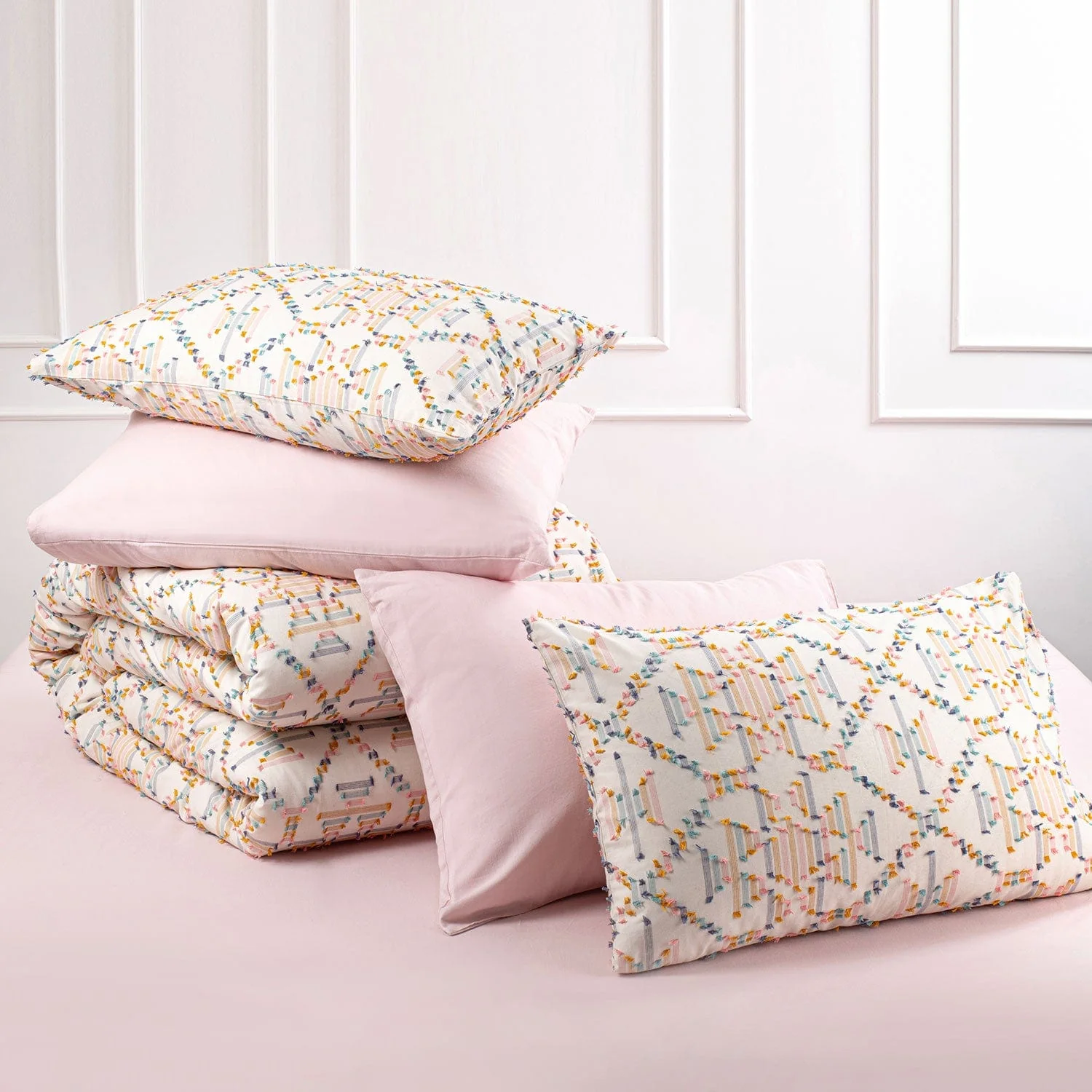 Salt And Pepper | Cotton Bedding Set - Image 55