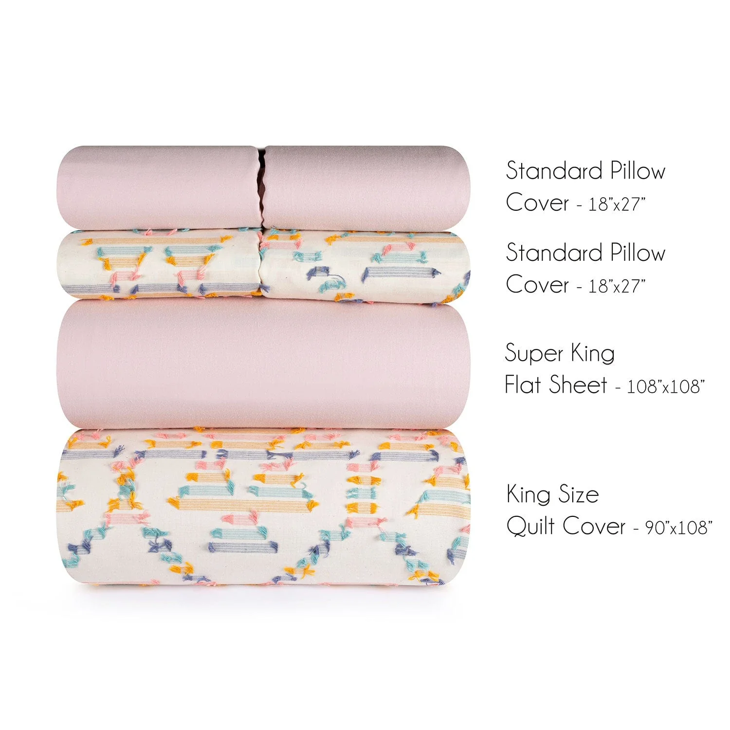 Salt And Pepper | Cotton Bedding Set - Image 57