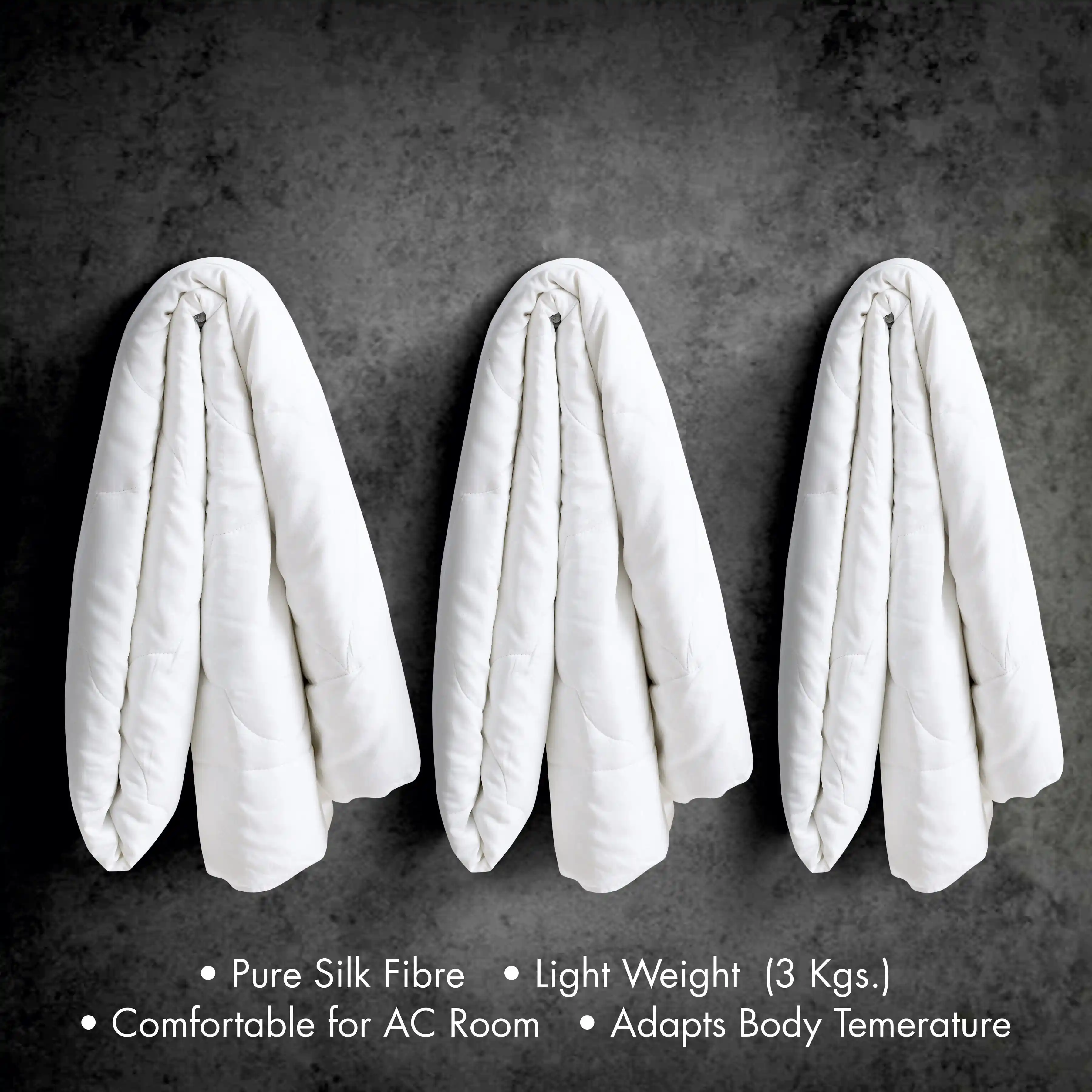 Real Silk Ac /All Season Quilt - 200 GSM - Image 6