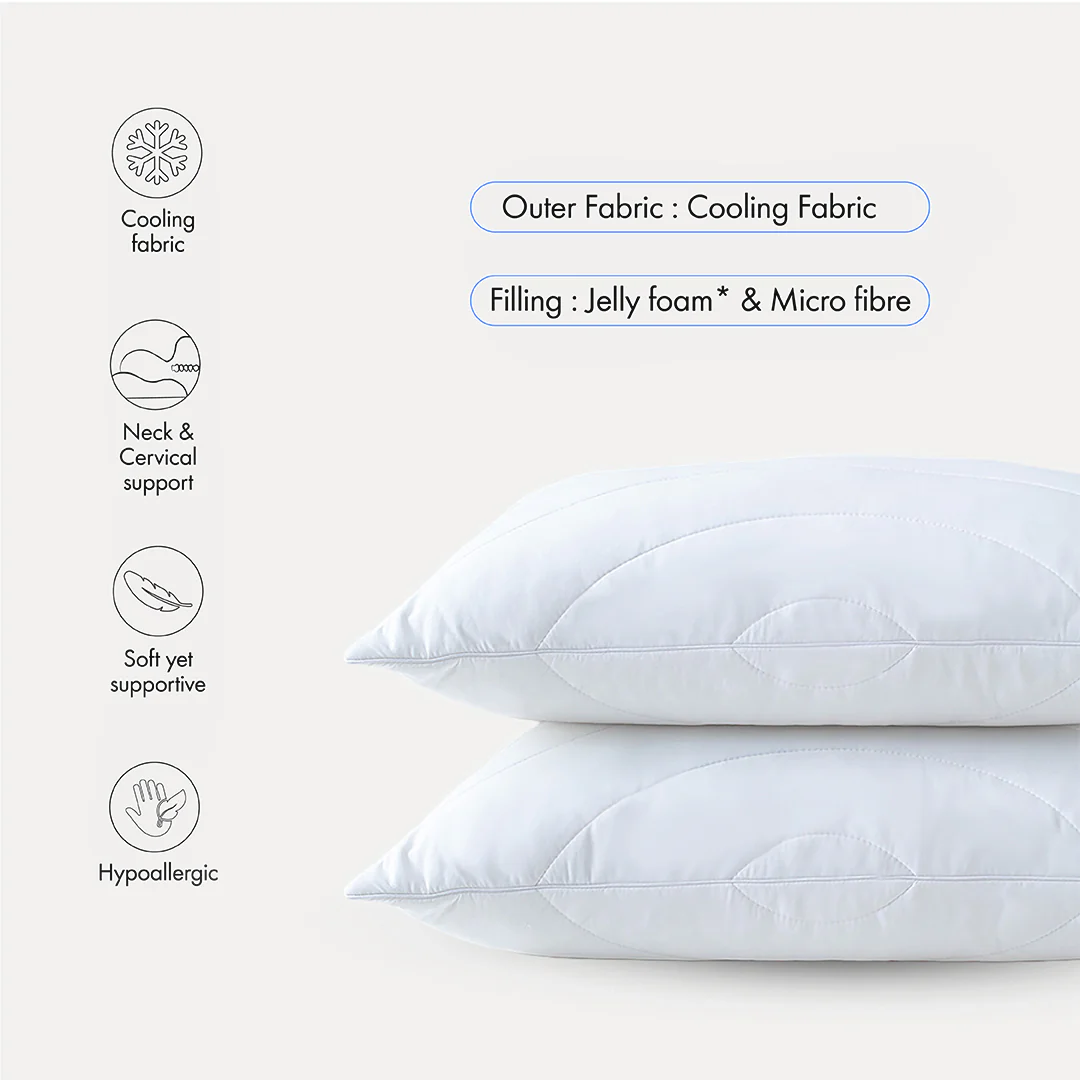 Sleepology Luxury Pillow | Adjustable Filling - Neck & Shoulder Support - Image 3
