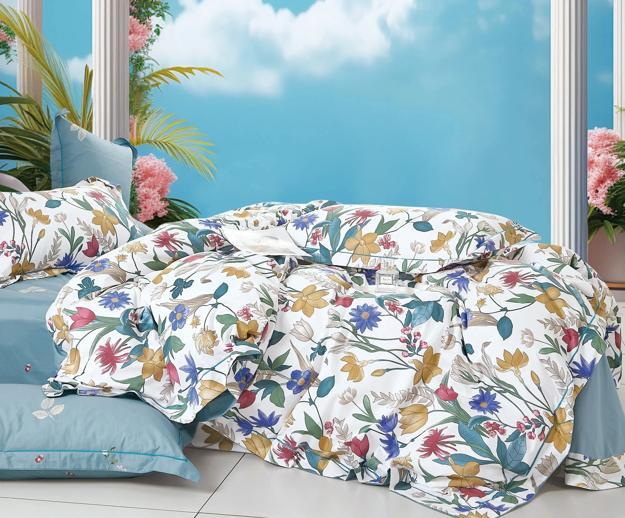 350 Tc Super King Size Bedsheets - Image 137