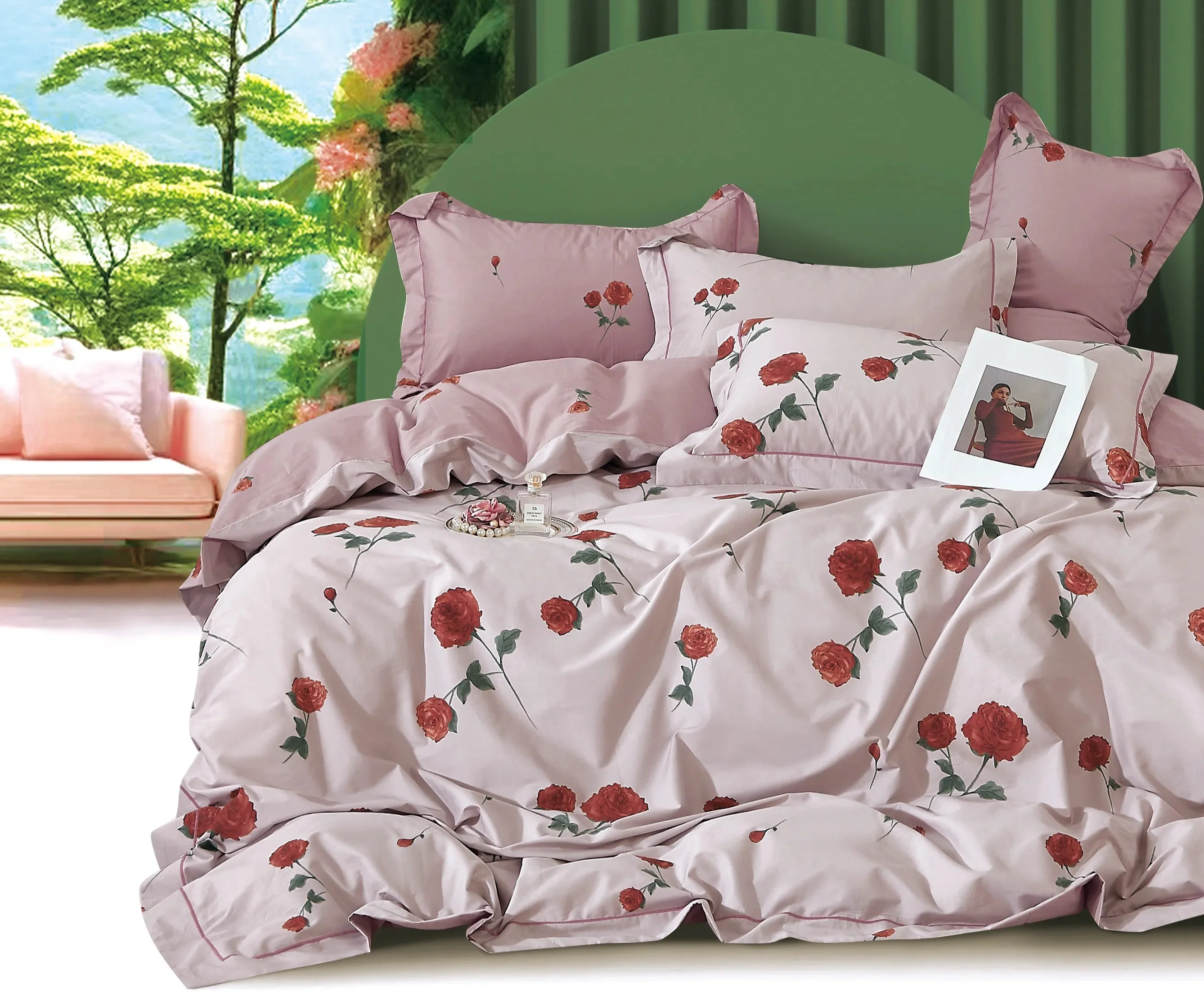 350 Tc Super King Size Bedsheets - Image 140