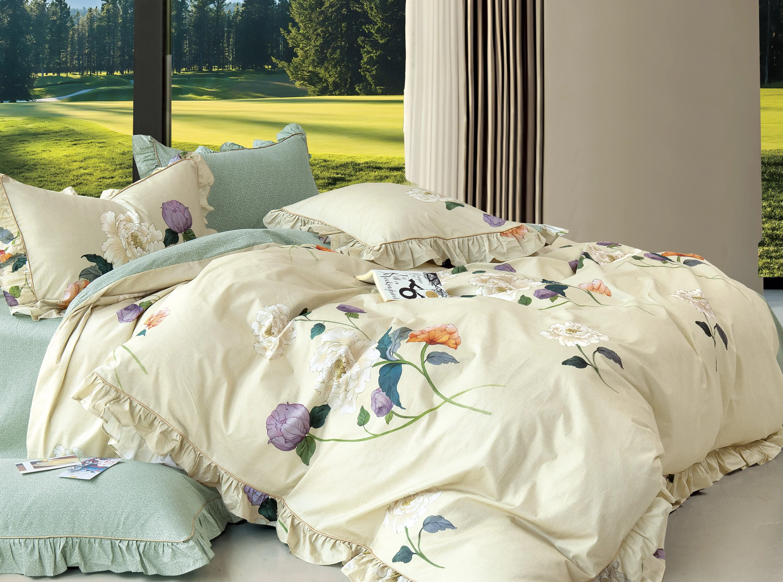 350 Tc Super King Size Bedsheets - Image 141