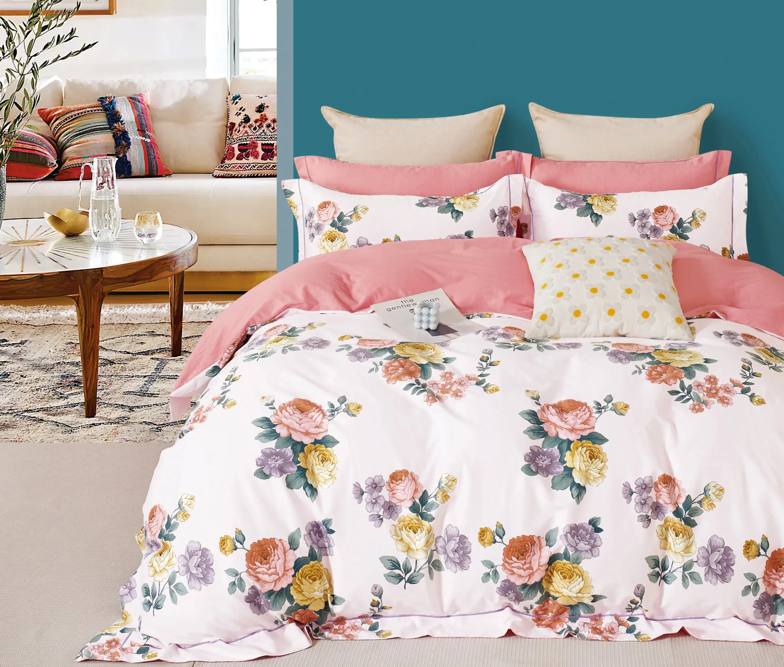 350 Tc Super King Size Bedsheets - Image 150