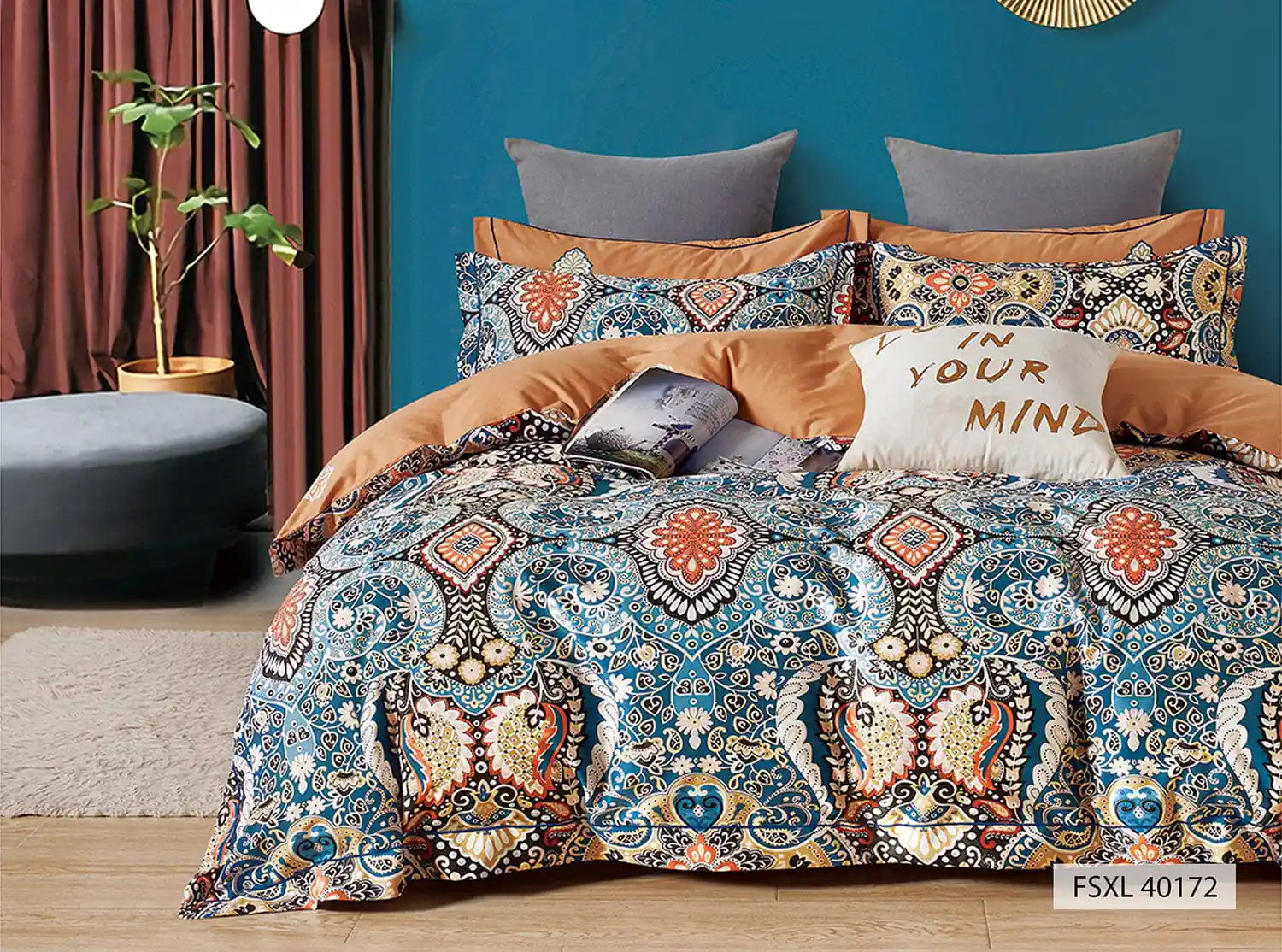 350 Tc Super King Size Bedsheets - Image 29