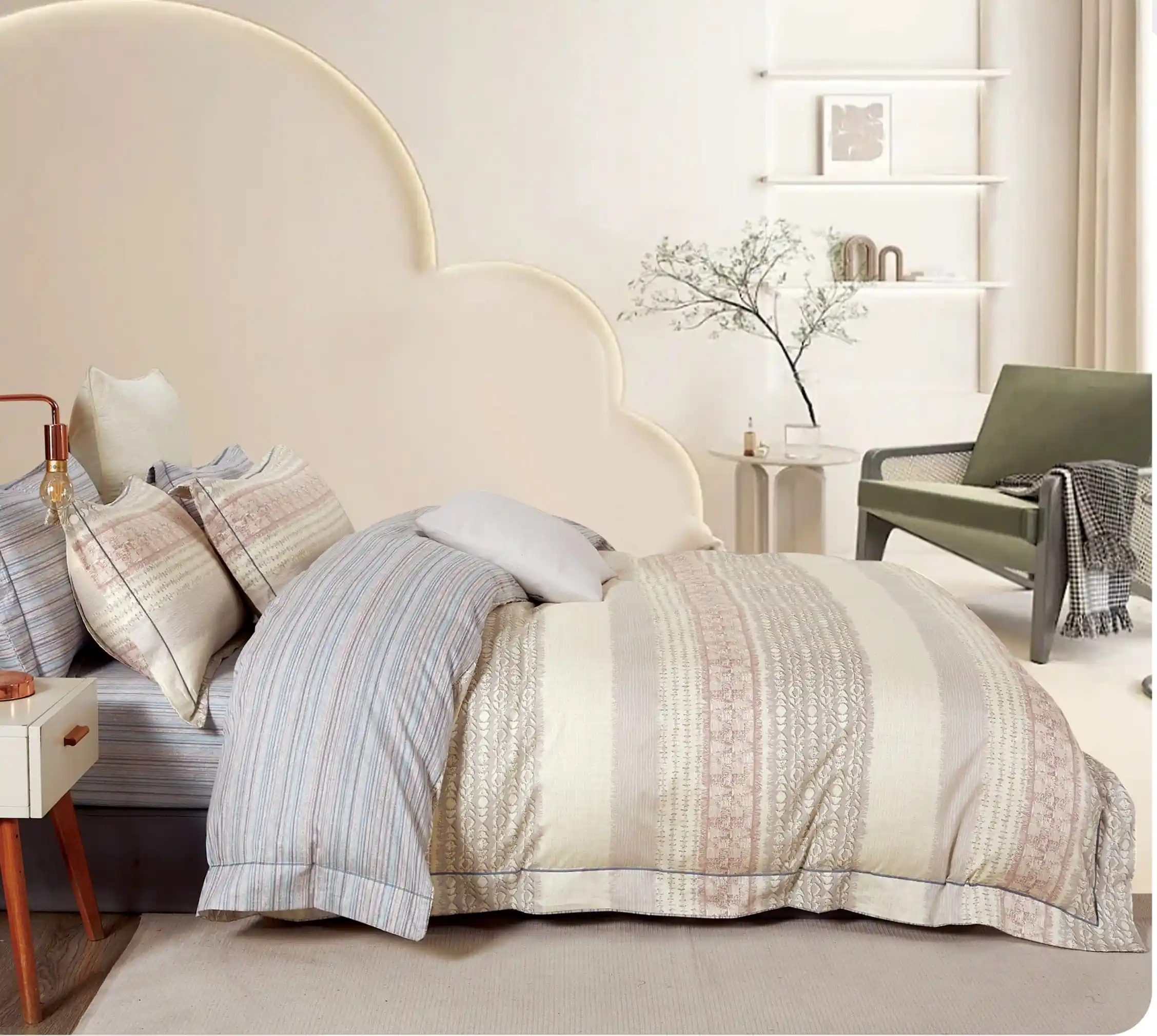 350 Tc Super King Size Bedsheets - Image 89