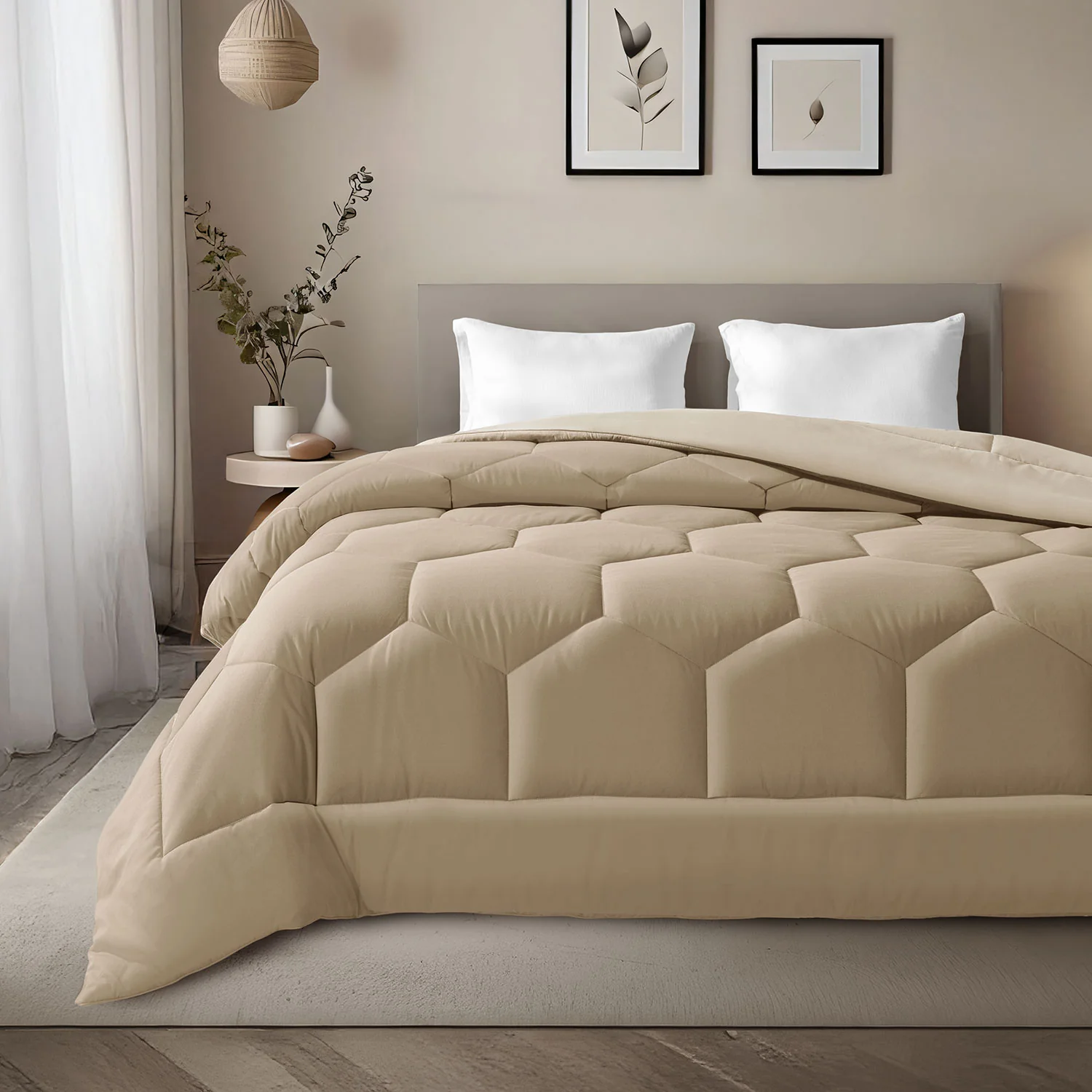 Vibgyor Microfiber Reversible Winter Quilt - 500 GSM - Image 11