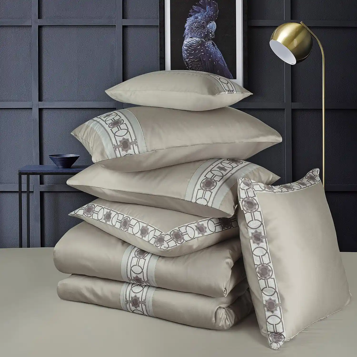 Villa Barcelona 500 Tc Bedsheets - Image 59