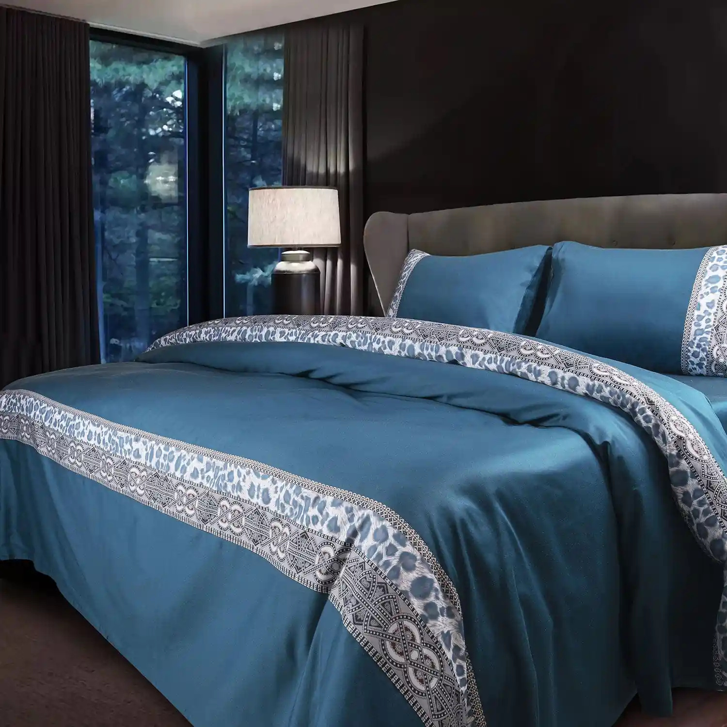 Villa Barcelona 500 Tc Bedsheets - Image 75